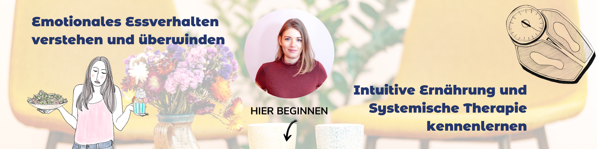 Landingpage Hier starten (1) Info-Letter abonieren: Emotionales Essverhalten verstehen und überwinden